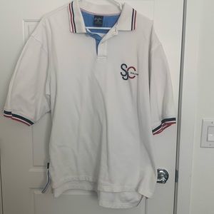 Sean John White Polo Shirt